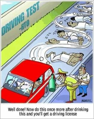 Driving test