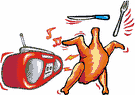 dancing chicken